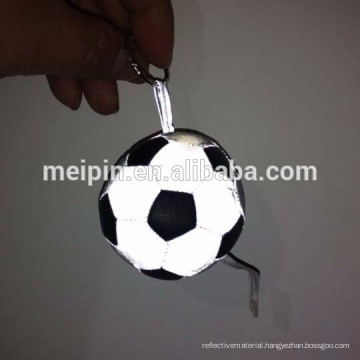 2018 world cup funny reflective football keychain